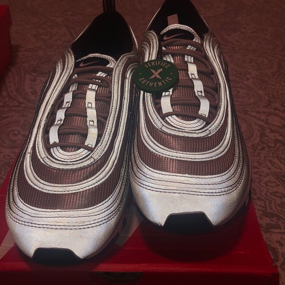 Nike Air Max 97 Reflective Silver 312834 007 - Picture 3 of 5